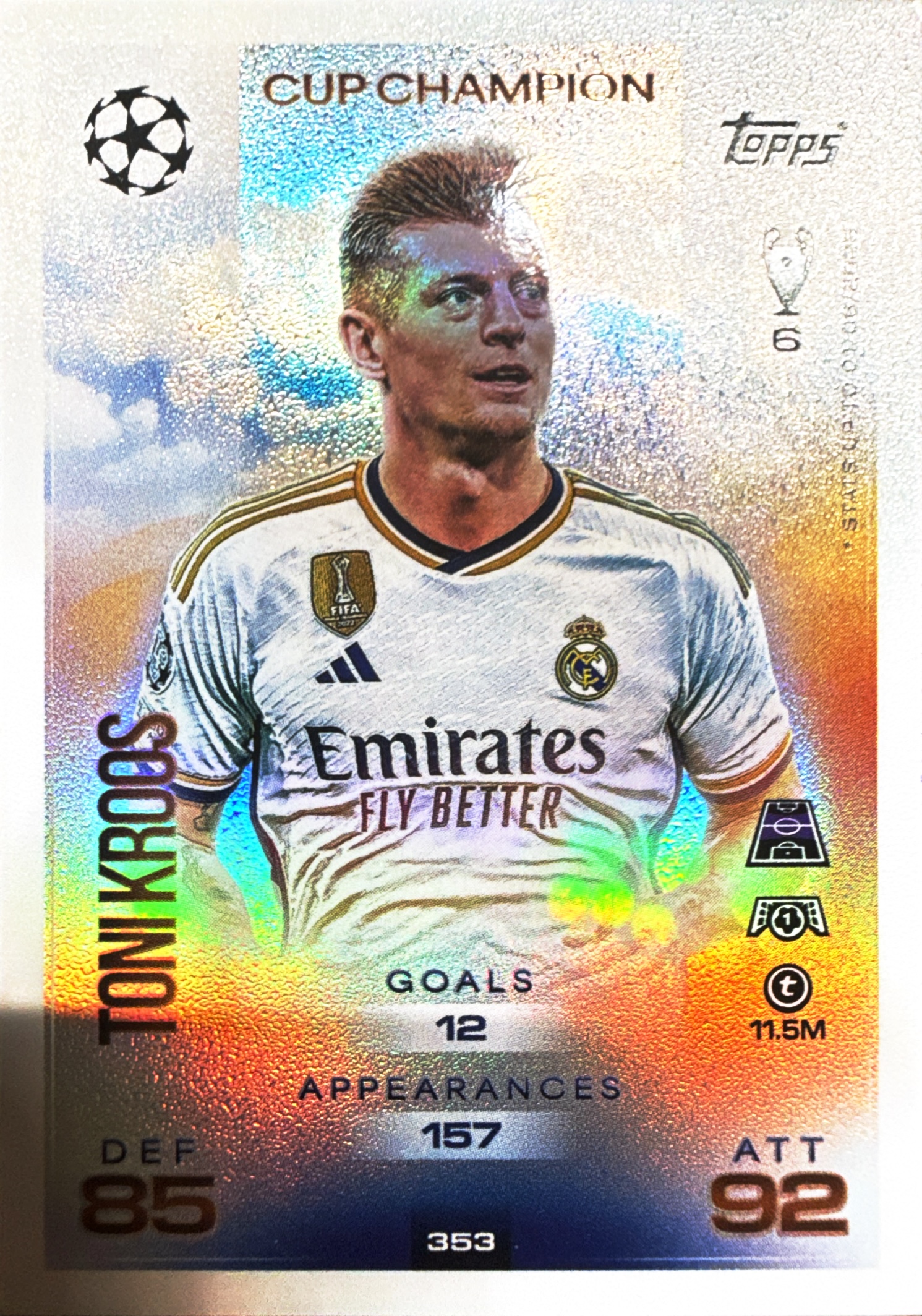 Toni Kroos Match Attax
