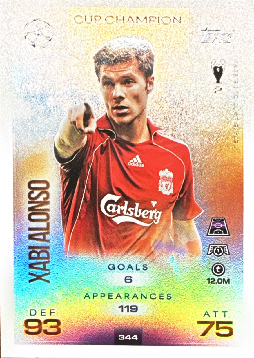 Xabi Alonso Match Attax